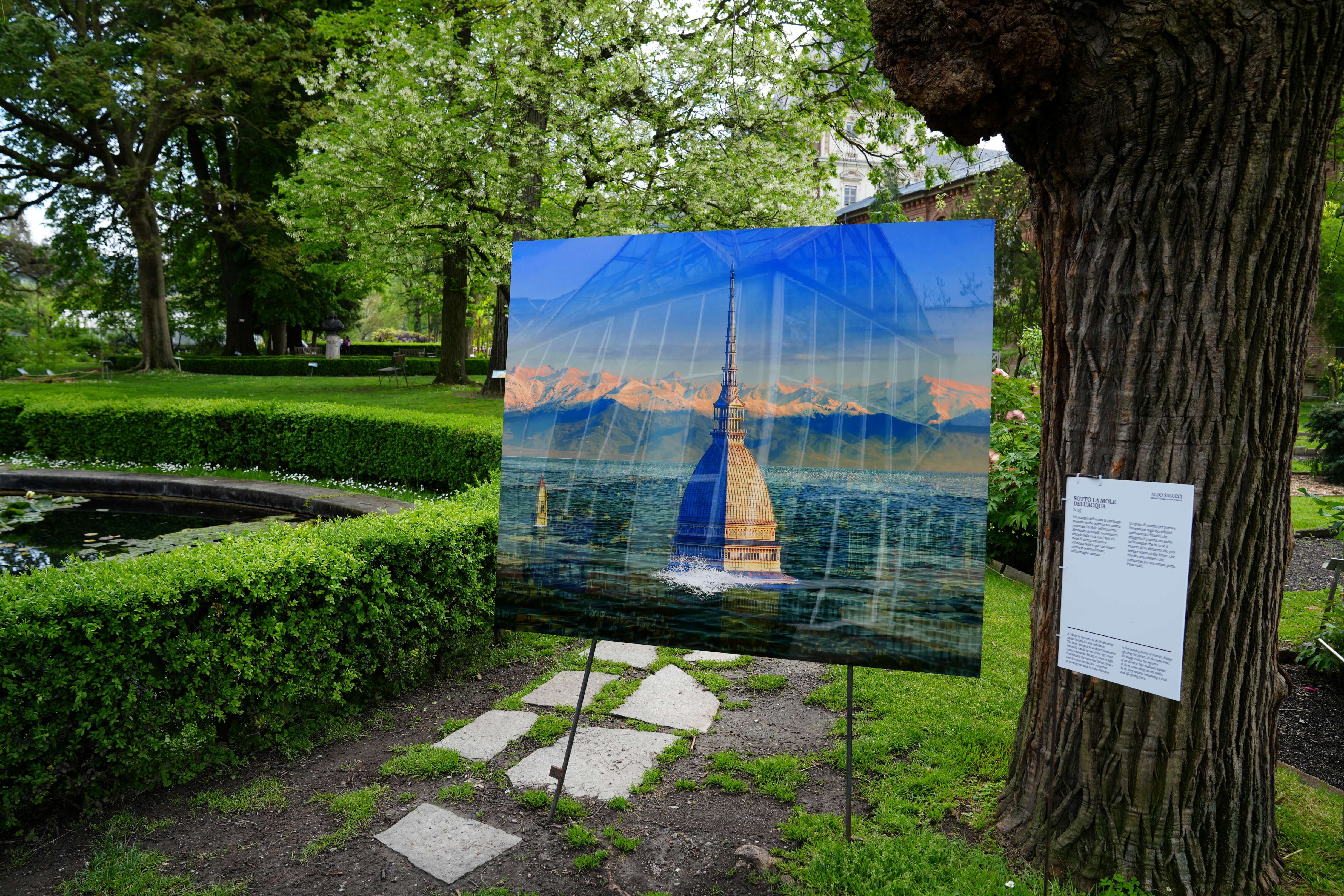 Aldo Salucci all’Orto Botanico di Torino